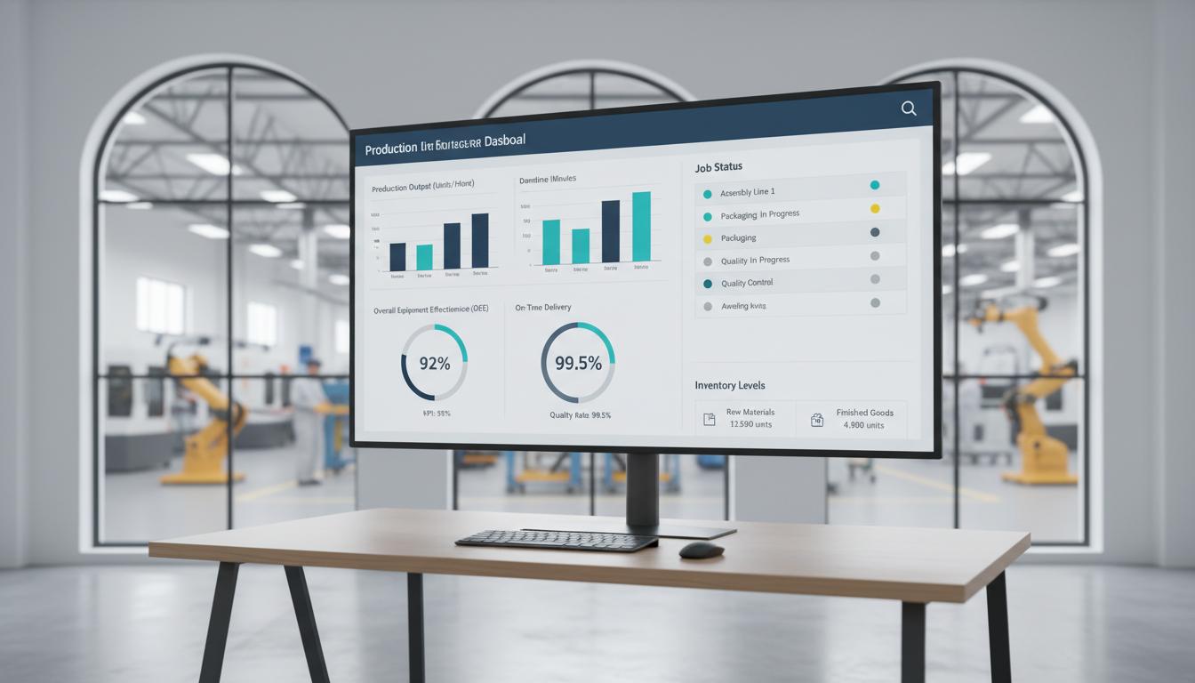 Production dashboard